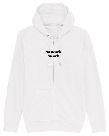 no heart no art White