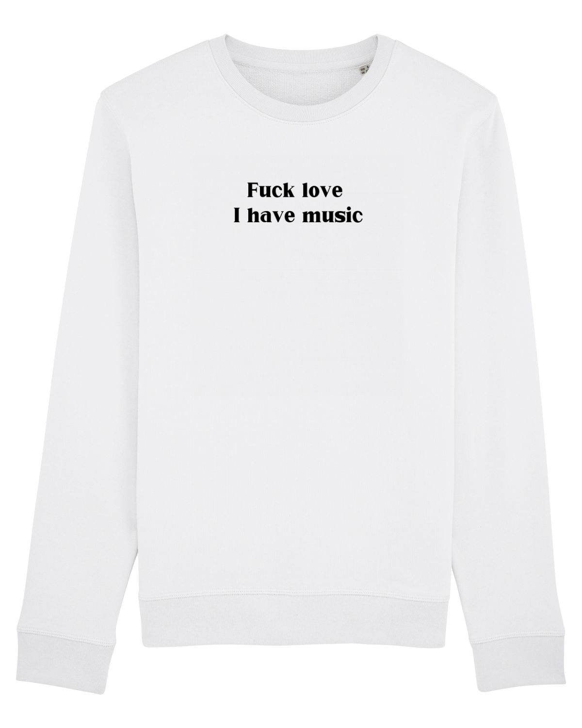 Bluză mânecă lungă Unisex Rise White