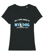 My Dog Tricou mânecă scurtă guler larg fitted Damă Expresser