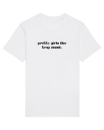 pretty girls like trap music Tricou mânecă scurtă Unisex Rocker