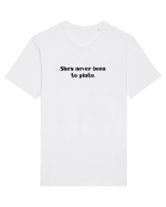 she s never been to pluto Tricou mânecă scurtă Unisex Rocker