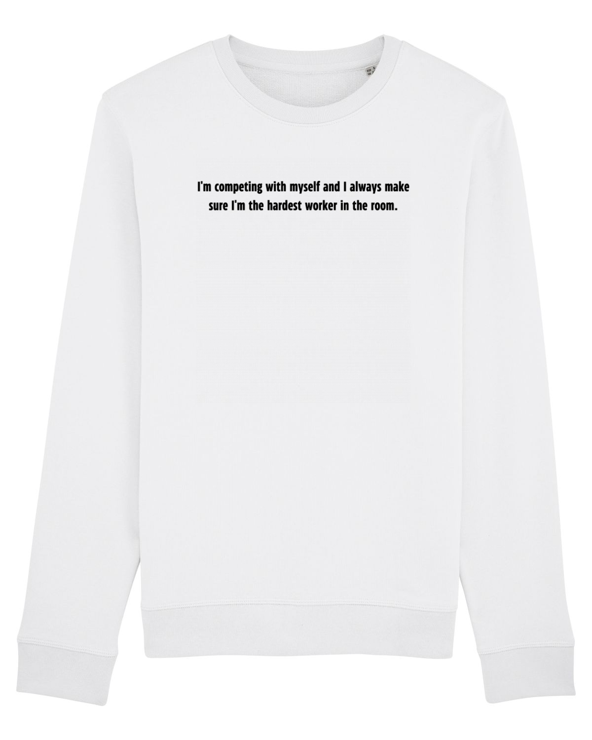 Bluză mânecă lungă Unisex Rise White