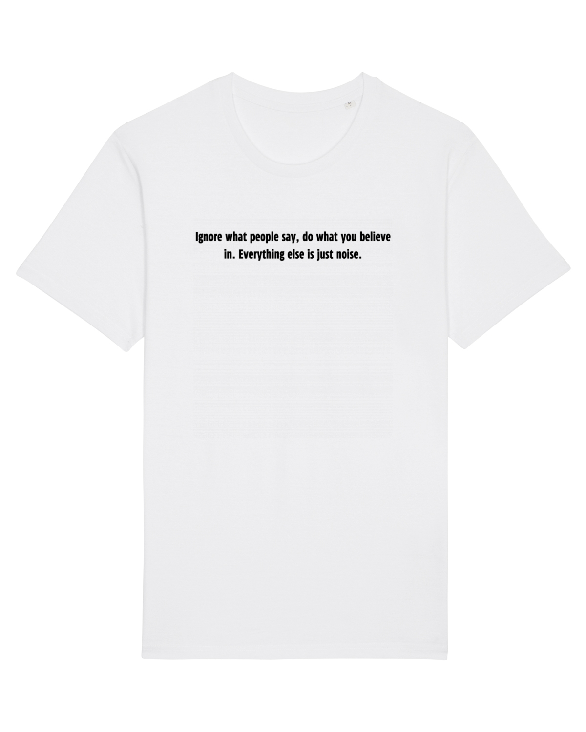 Tricou mânecă scurtă Unisex Rocker White