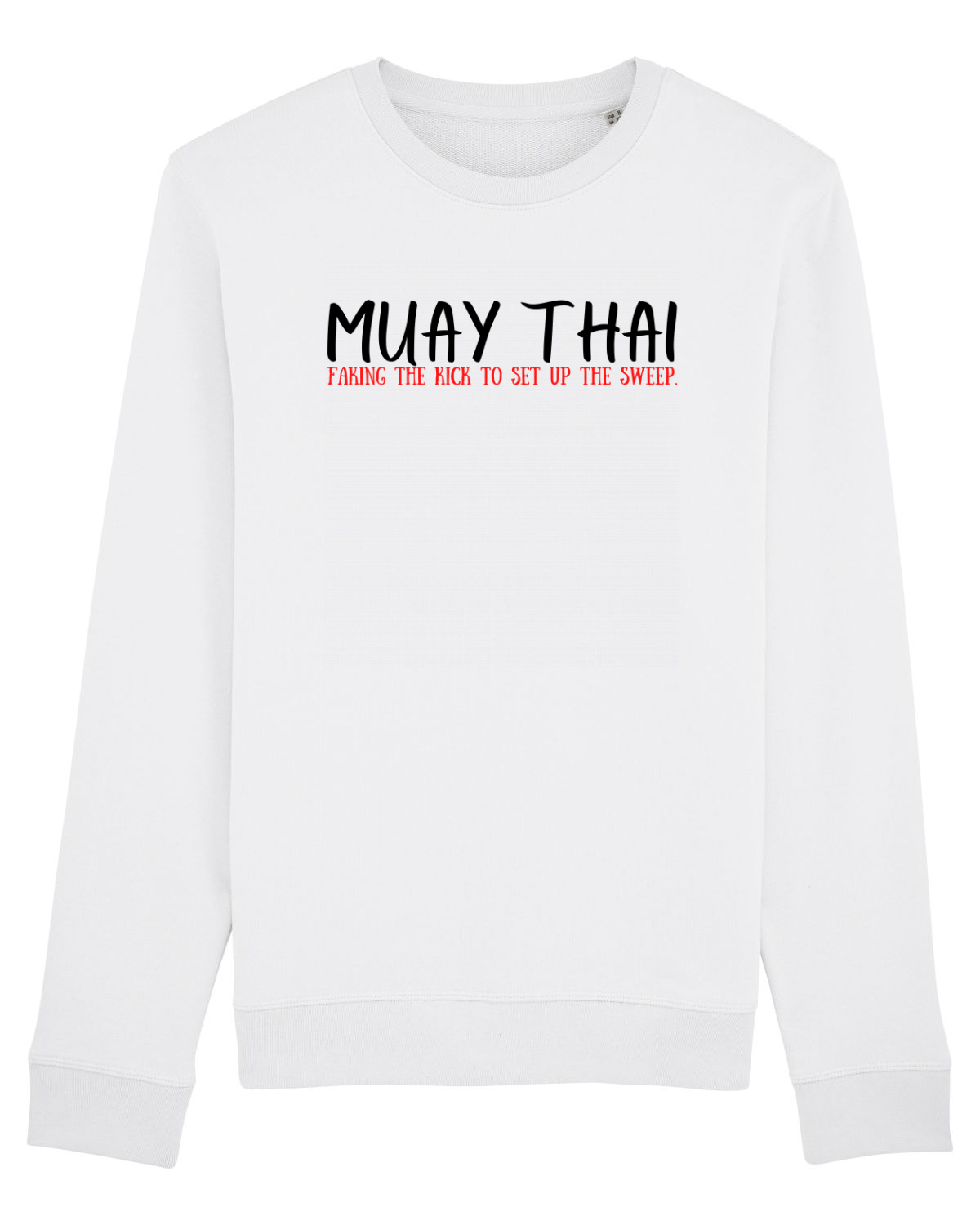 Bluză mânecă lungă Unisex Rise White