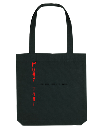 muat thai red Black