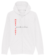 muat thai red Hanorac cu fermoar Unisex Connector