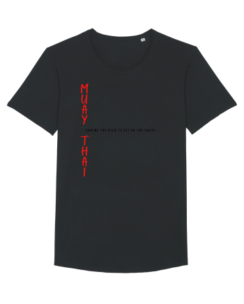muat thai red Black