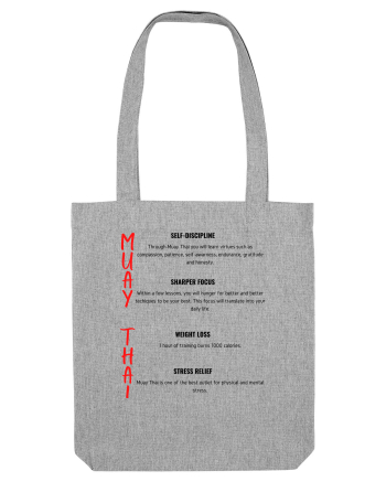 muat thai self Heather Grey
