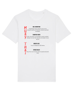 muat thai self Tricou mânecă scurtă Unisex Rocker