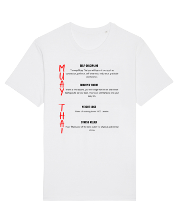 muat thai self White
