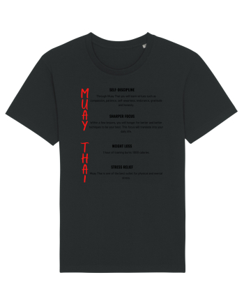 muat thai self Black