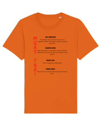 muat thai self Bright Orange