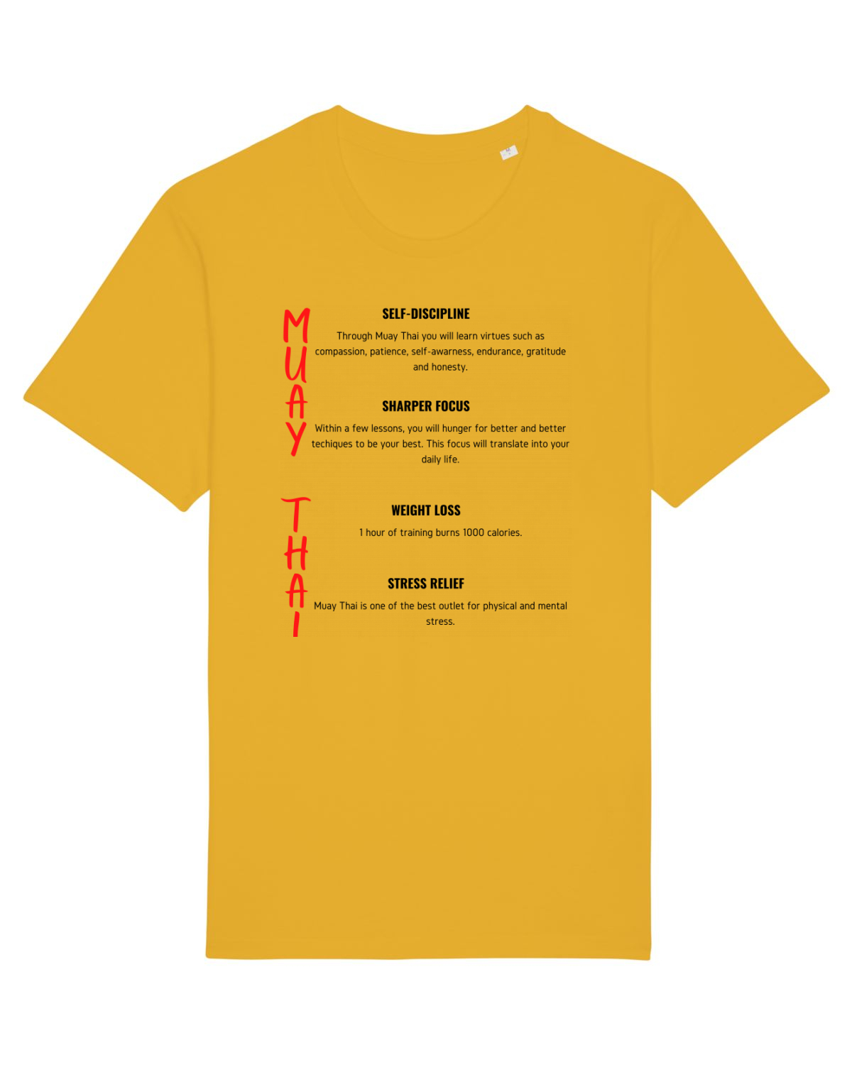 Tricou mânecă scurtă Unisex Rocker Spectra Yellow