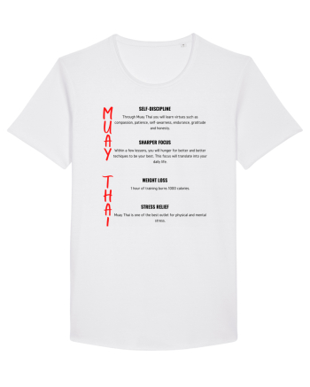 muat thai self White
