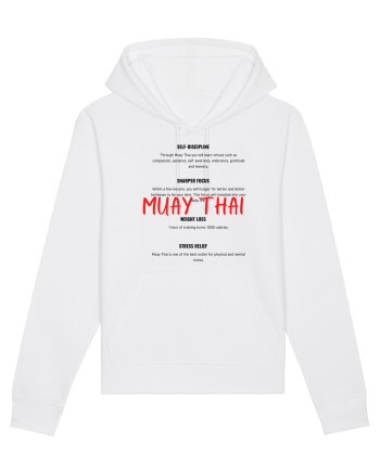 muat thai sharper White