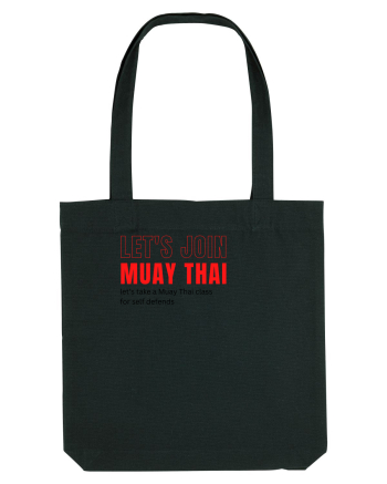 let s join muay thai Black