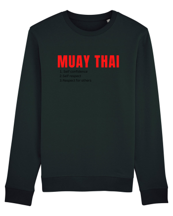 muat thai 1 2 3 Black