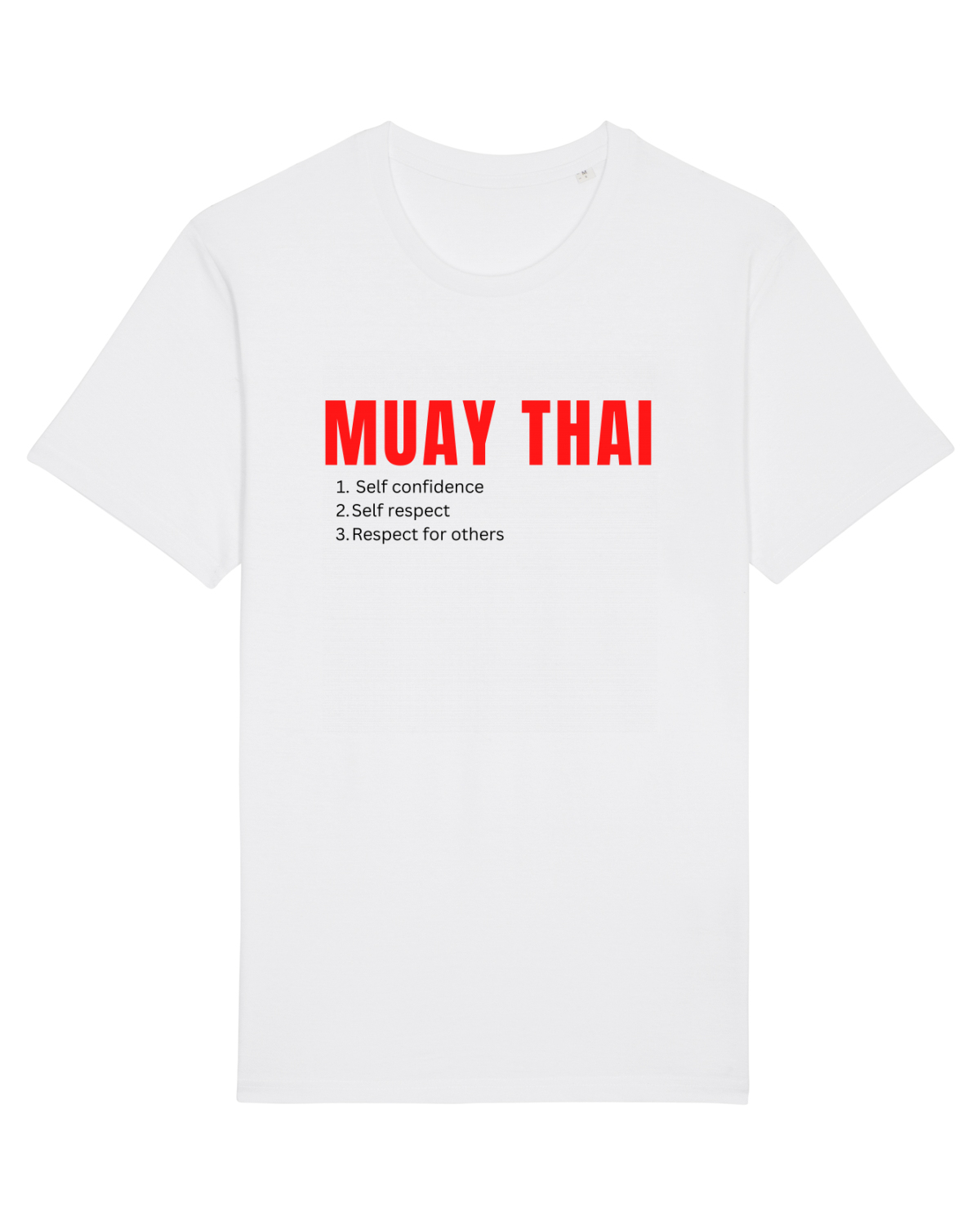 Tricou mânecă scurtă Unisex Rocker White