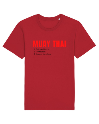 muat thai 1 2 3 Red