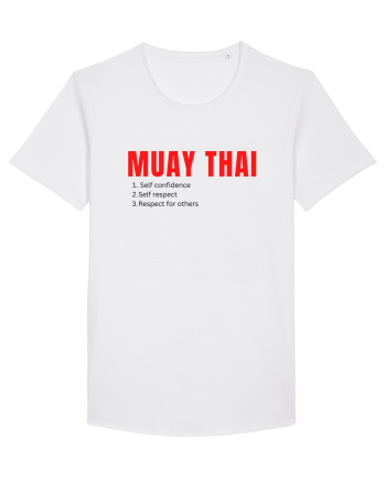 muat thai 1 2 3 White