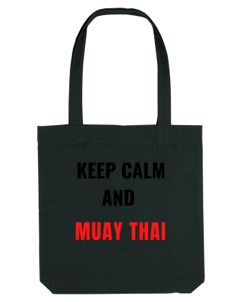 keep kalm and muay thai Black