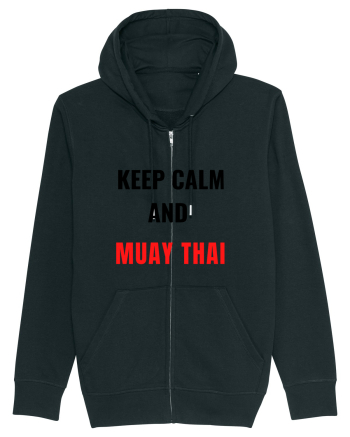 keep kalm and muay thai Black