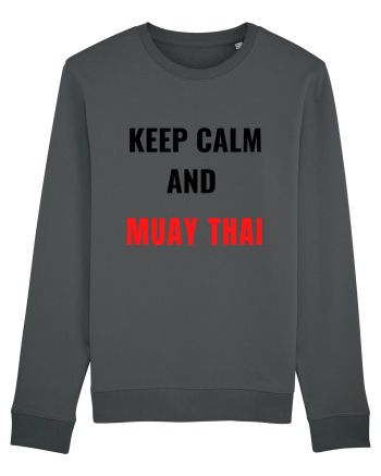 keep kalm and muay thai Anthracite