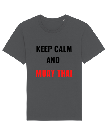 keep kalm and muay thai Anthracite