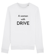 a woman with drive 2 Bluză mânecă lungă Unisex Rise