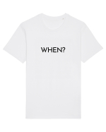 when Tricou mânecă scurtă Unisex Rocker