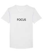 focus Tricou mânecă scurtă guler larg Bărbat Skater