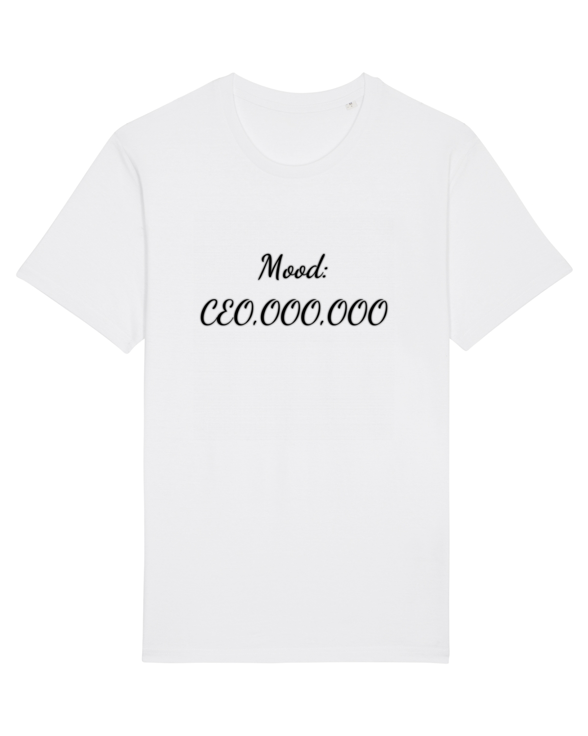 Tricou mânecă scurtă Unisex Rocker White