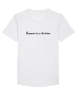 success is a decision Tricou mânecă scurtă guler larg Bărbat Skater