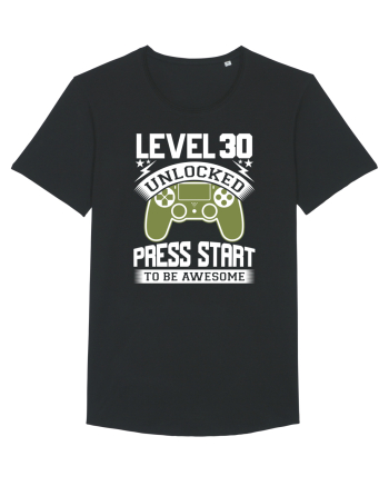 Level 30 Unlocked Press Start To Be Awesome Black
