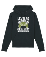 Level 40 Unlocked Press Start To Be Awesome Hanorac Unisex Drummer