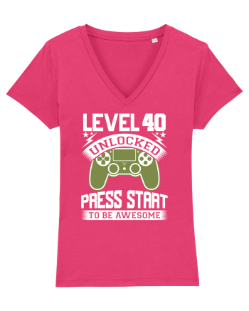 Level 40 Unlocked Press Start To Be Awesome Raspberry