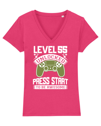 Level 55 Unlocked Press Start To Be Awesome Raspberry