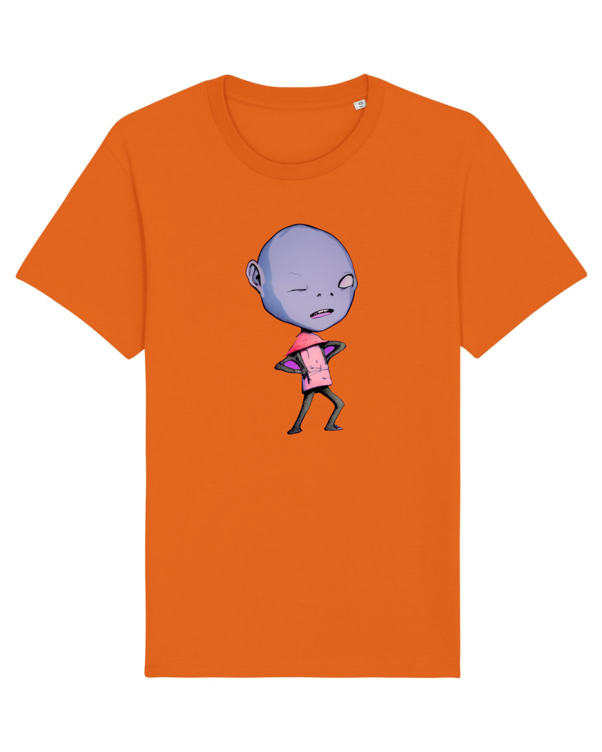 Tricou mânecă scurtă Unisex Rocker Bright Orange