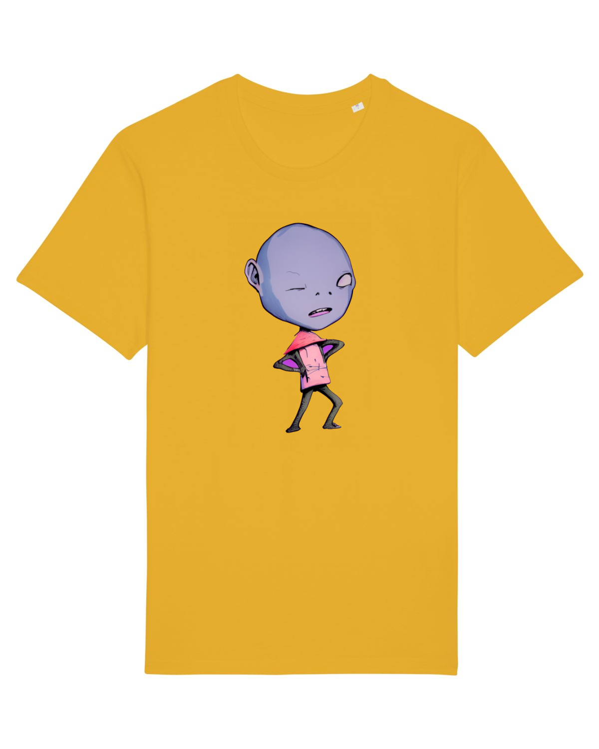 Tricou mânecă scurtă Unisex Rocker Spectra Yellow