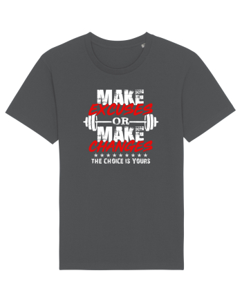Make excuses or make changes Anthracite
