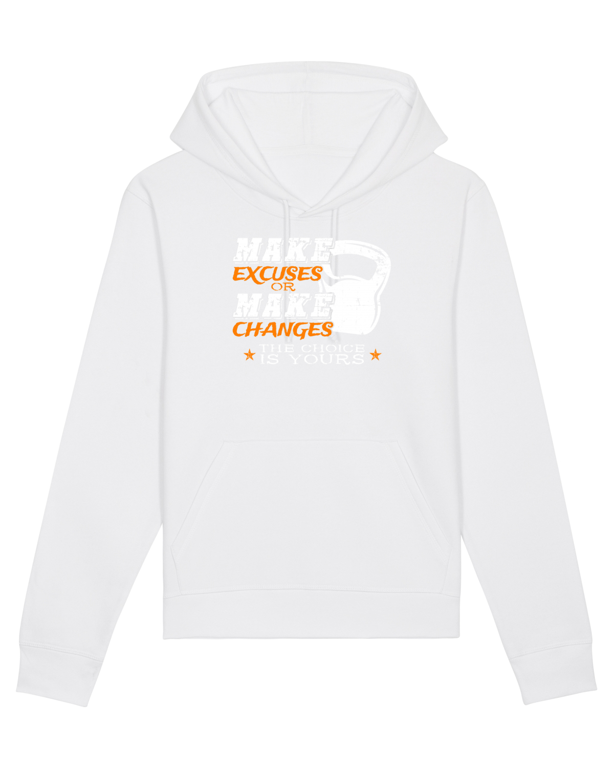 Hanorac Unisex Drummer White