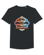 Level 45 Unlocked Press Start To Continue Tricou mânecă scurtă guler larg Bărbat Skater