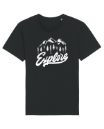 Explore Tricou mânecă scurtă Unisex Rocker