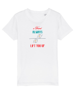 Prietenul la nevoie se cunoaște Tricou mânecă scurtă  Copii Mini Creator