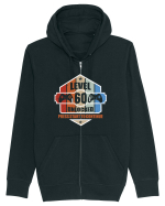 Level 60 Unlocked Press Start To Continue Hanorac cu fermoar Unisex Connector