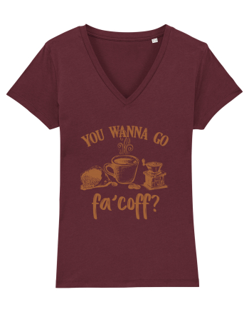 Coffee fa'coff Burgundy