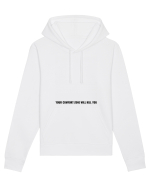 your comfort zone will kill you Hanorac Unisex Drummer