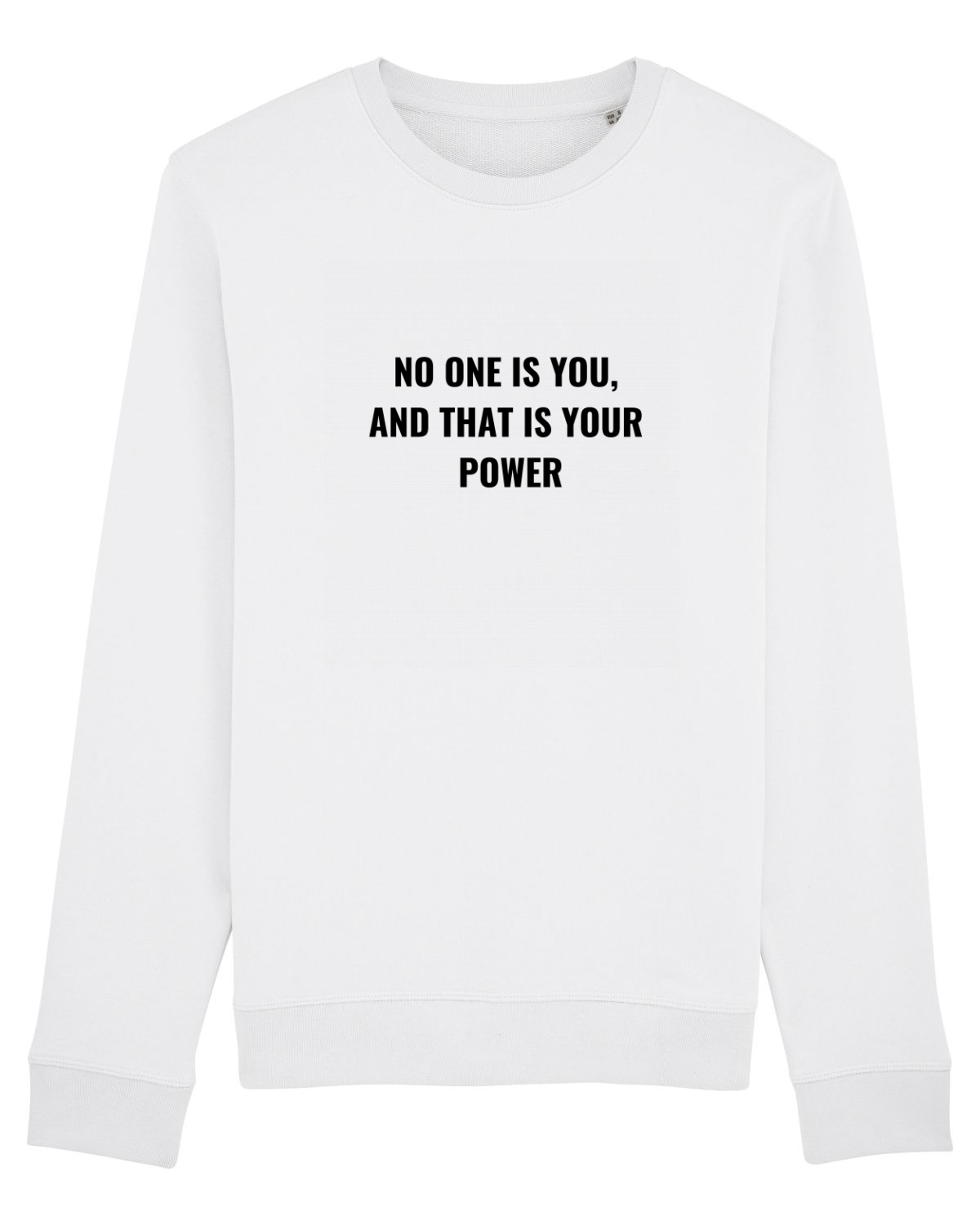 Bluză mânecă lungă Unisex Rise White