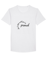 proud Tricou mânecă scurtă guler larg Bărbat Skater