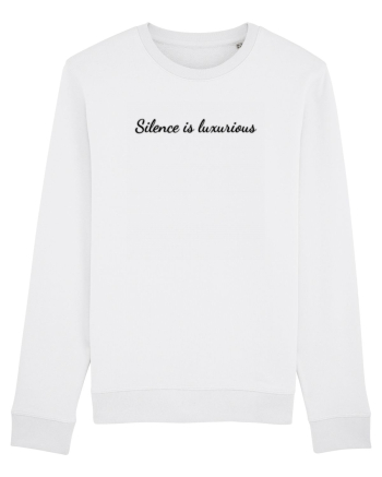 silence is luxurious White